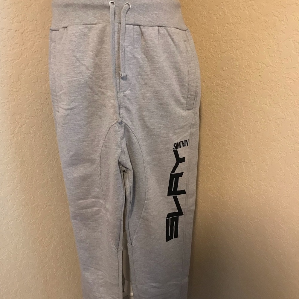 Slay SMTHIN Permium grey joggers